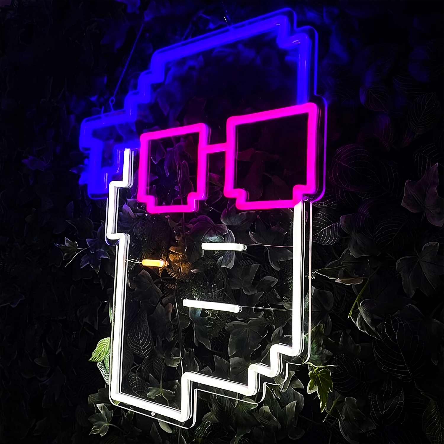 NFT Neon Sign Custom Cyberpunk Bedroom Playroom Personalized Gift Boy Room Office Studio Cafe Modern Tech Sense Night LED Light