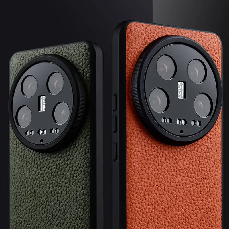 Melkco Leather Waterproof Phone Case for Xiaomi 14 Ultra Xiaomi 14Pro Business Luxury Fashion Solid Color Phone Case