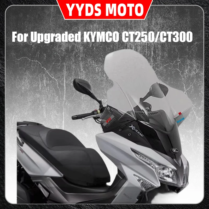 For Upgraded KYMCO CT250/CT300 Windshield with High Front Windshield for Rowing Commemorative Edition