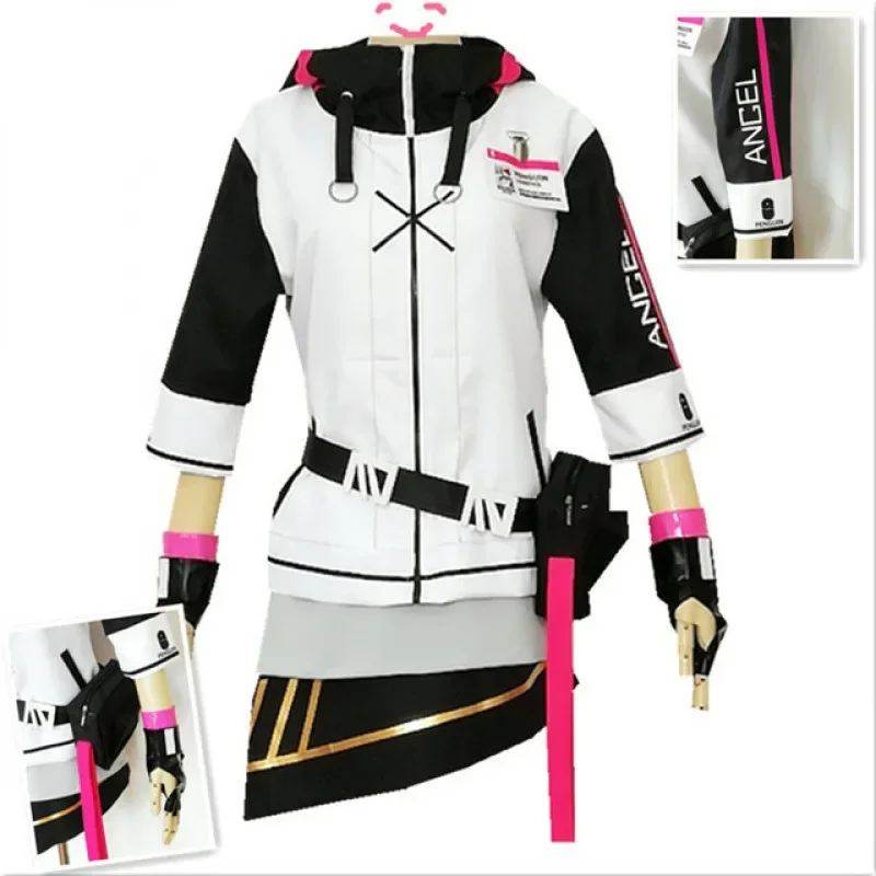 

Arknights Exusiai косплей полный комплект костюм с курткой индивидуальный костюм платье для женщин и мужчин Хэллоуин карнавальный наряд