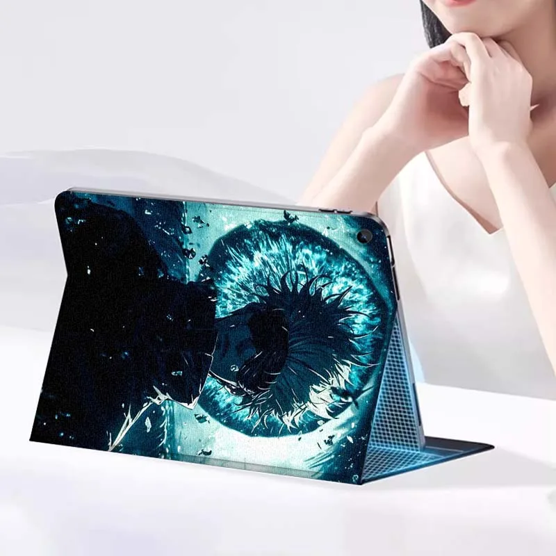 Jujutsu Kaisen شعبية العين لسامسونج غالاكسي تاب A7 A A8 A9 A11 S6 S11 10.1 10.4 10.5 بوصة لايت زائد اللوحي