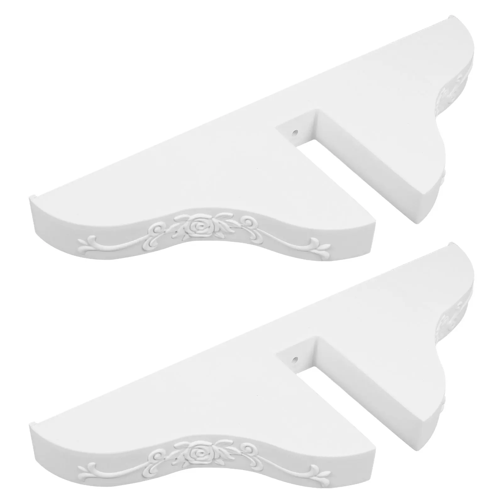 

2 Pcs Screen Partition Bracket Easels for Displaying Poster Boards Folding Room Stand Holder Shelves Pvc