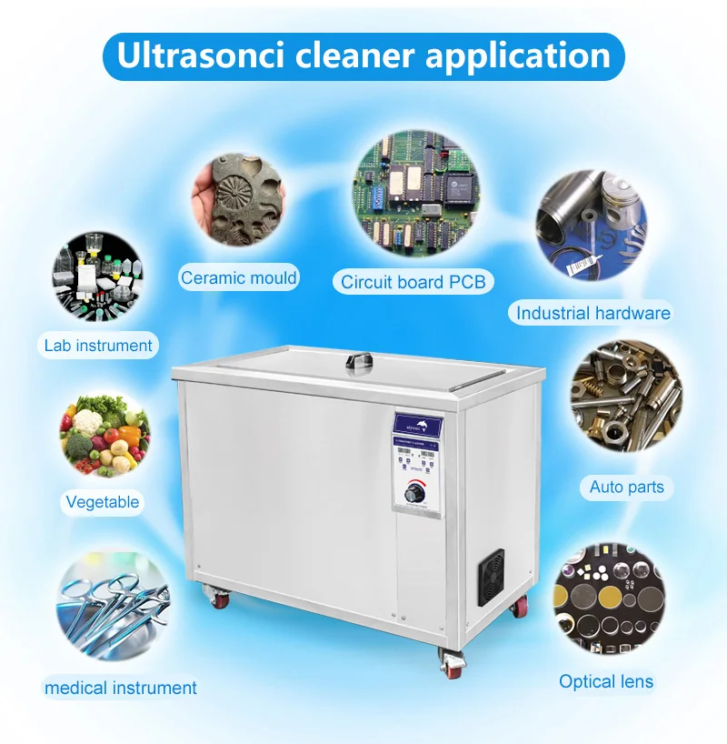 100L Industrial Ultrasonic Engine Cleaner Ultrasonic Cleaning Machine for  Nozzle  Auto Parts Injector