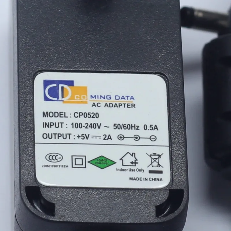 CP0520 +5V--2A External Diameter 4.0mm Power Adapter for Audio Amplifier TV Audio Charger CD Player