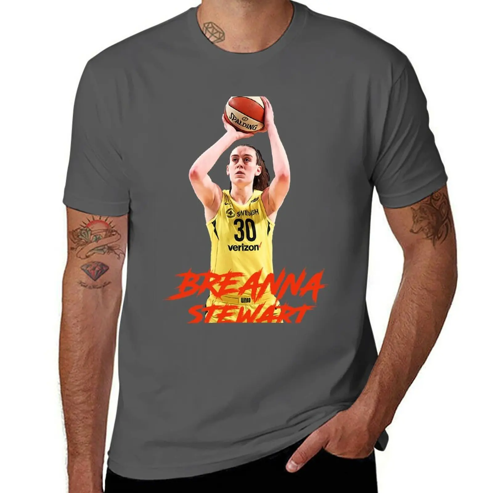 

Breanna Stewart Artwork T-Shirt funny t shirts cotton man t shirt cotton T-Shirt