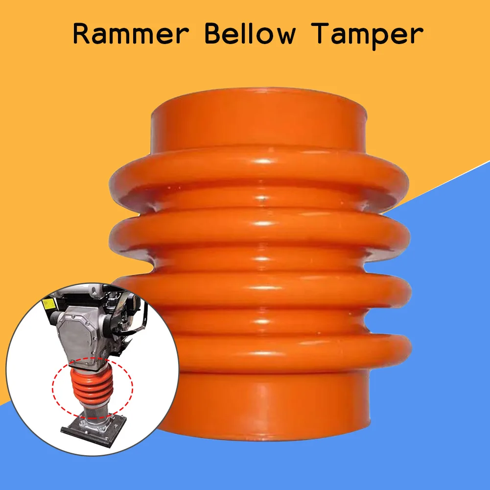 

Practical Replacement ID 160mm H 250mm Durable Accessories Professional TPU Orange Rammer Bellow For Mikasa MT-74F MT70 MT70H