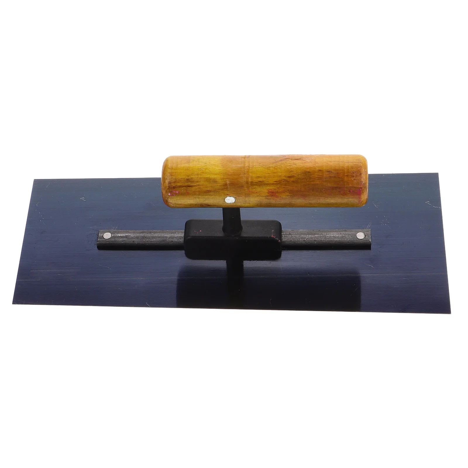 مجرفة الجص مجرفة الخرسانة مقبض خشبي شفرة فولاذية المنغنيز لتجصيص الجدران وتنعيم الأسطح وتجديد الأماكن الداخلية