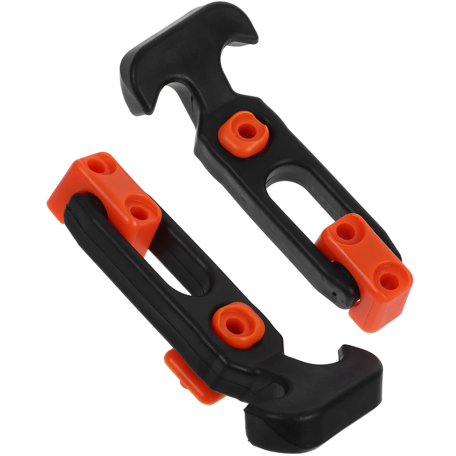 2Pcs Hasp Latch Engine Hood Lock Toolbox Latches With Shock Absorption Feature