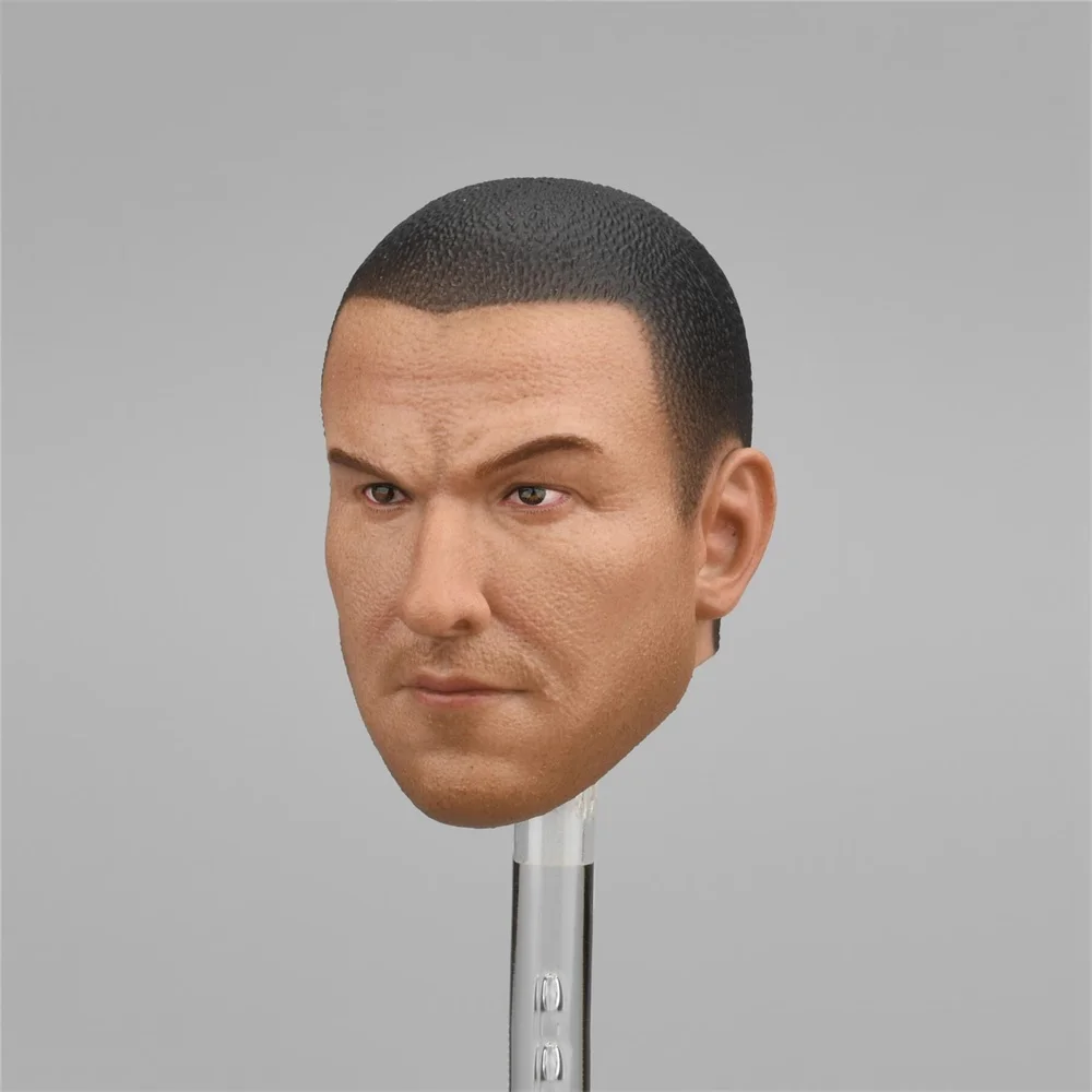 Easy & Simple ES 26067R The Russian Action Figure Unit Testa maschile Sculpt Carving Occhiali da sole a maniche corte per 12 "COO Action 1/6