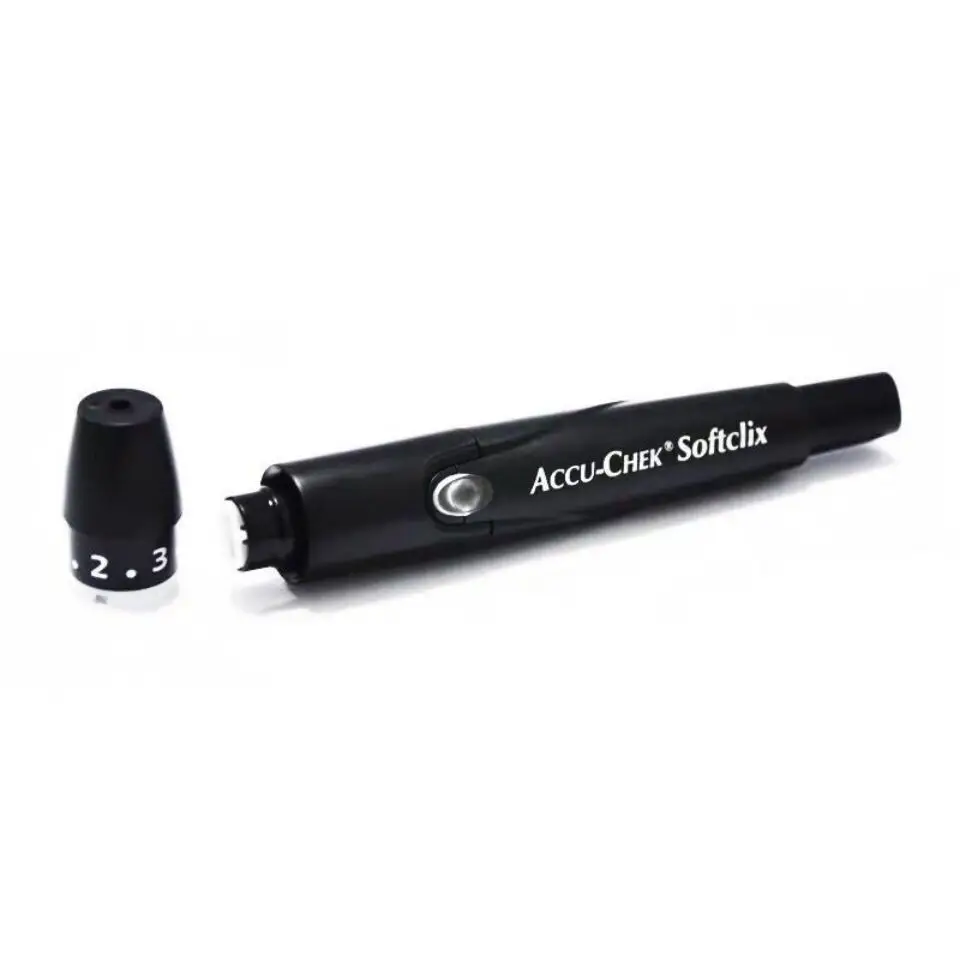 Accu-Chek Softclix dispositif de lancement lancettes de collecte de sang stylo de collecte de sang Roche Original pour la gestion du diabète