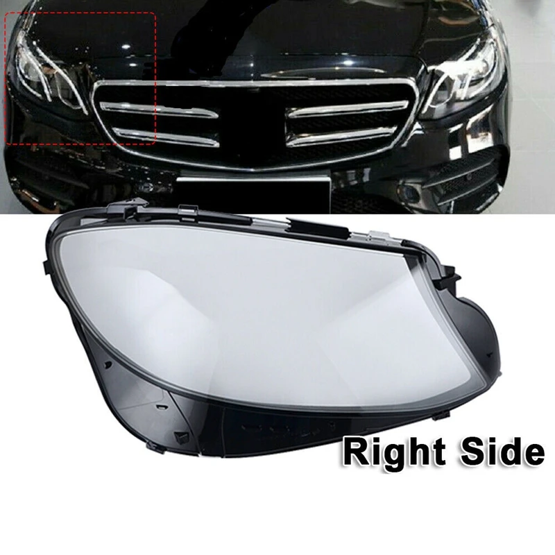 

Car Headlights Glass Lamp Shade Shell Headlights Lamp Cover For Mercedes-Benz E-Class W213 E200 E260 2016-2020