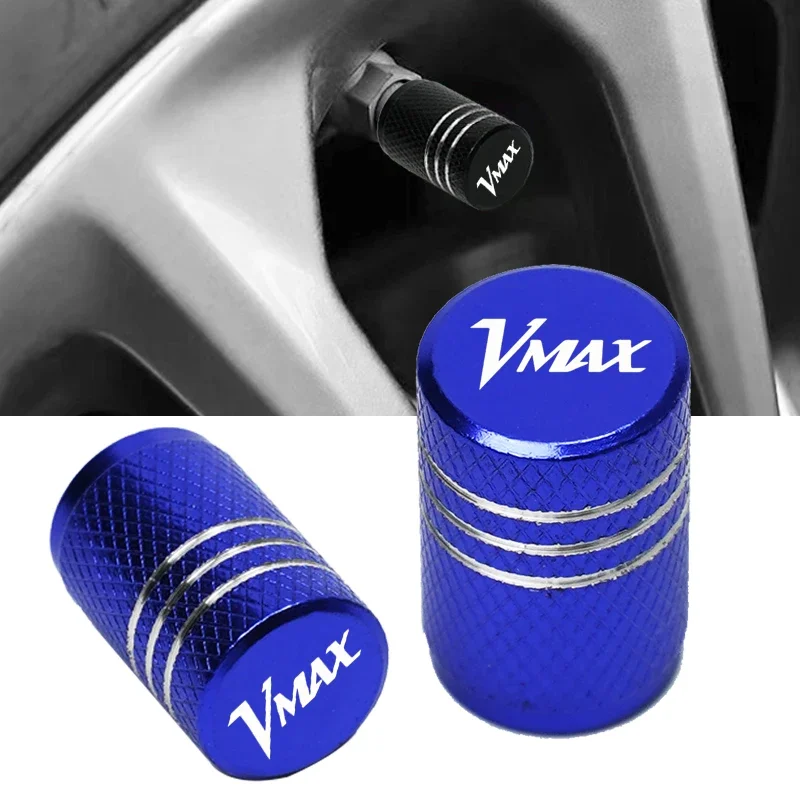 

For YAMAHA VMAX 1200 1700 V-MAX 1200 V MAX 1700 Accessories Motorcycle CNC Aluminum Tire Valve Air Port Stem Cover Caps