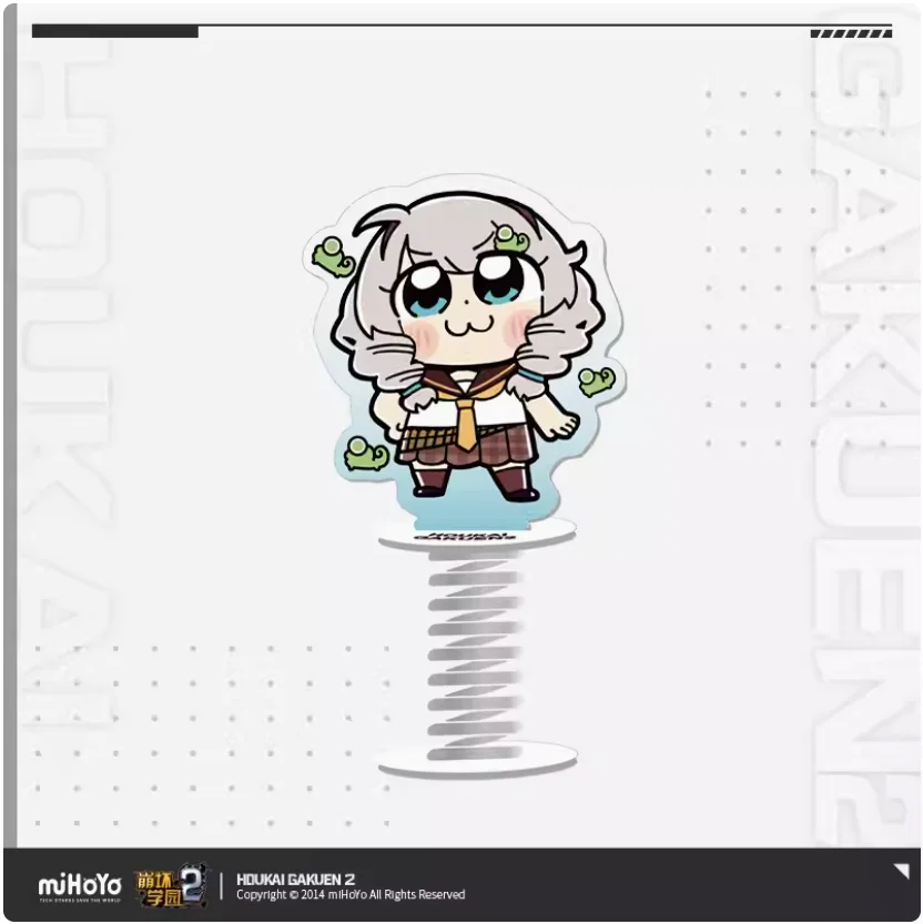 2024 Anime Houkai Gakuen 2 Dachuan Bkub Cooperative Series Kiana Mei Sin Shake Fighter Acrylic Stand Figure Model Desk Decor