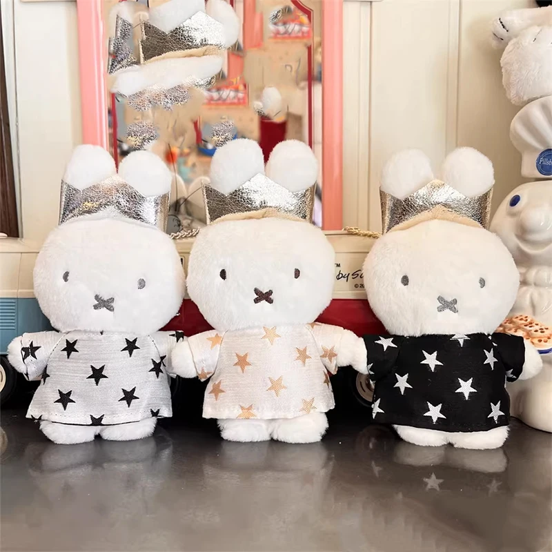 

Miffy Star Crown Pendant Cartoon Kawai Miffy Black Skirt Star Pendant Surrounding Pendant Cute Bag Pendant Girl Birthday Gift