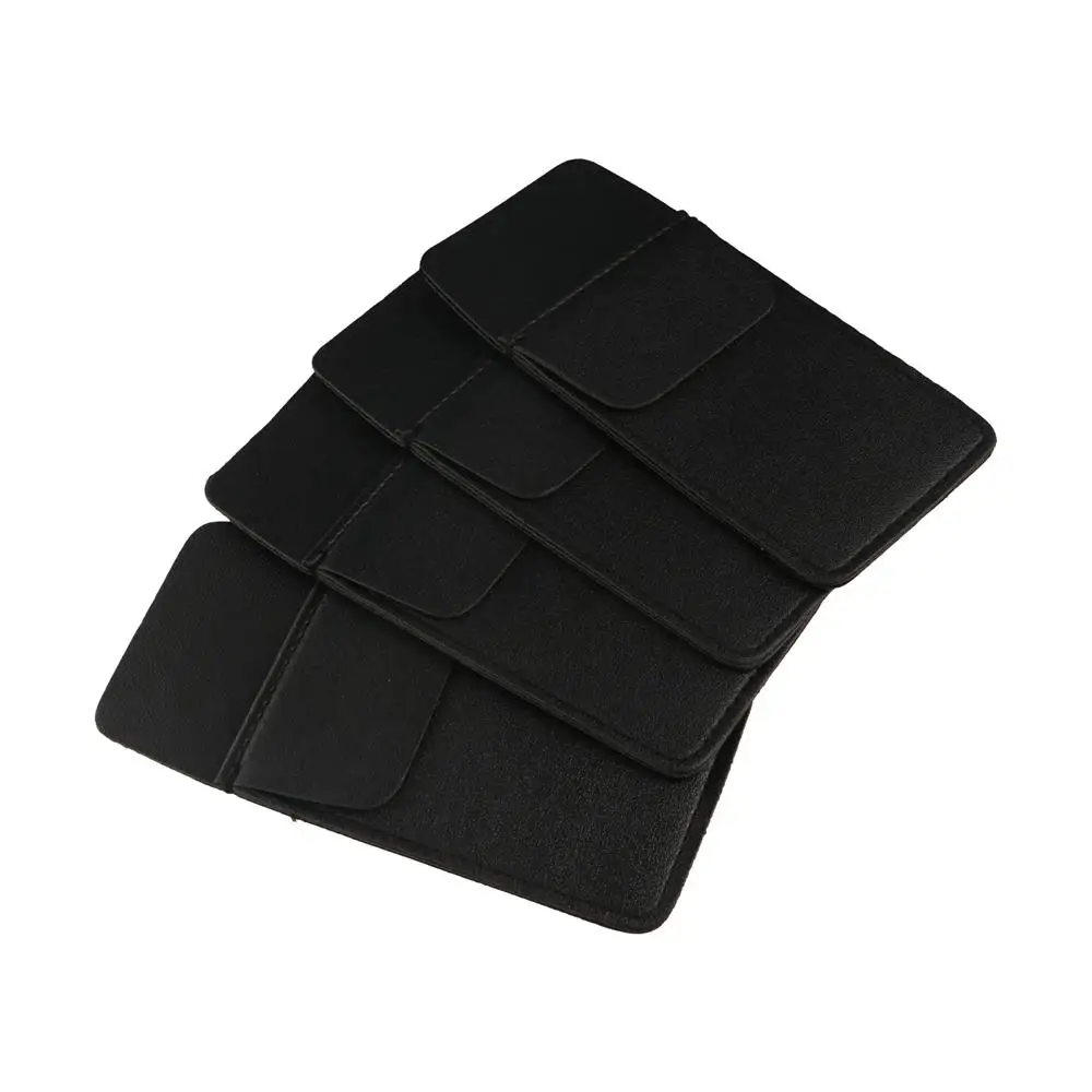Durable Leather Nurse Pencil Bags Multi-function Portable Hospital Pen Holder Square Simple Color Leak-proof Pen Pouch Office