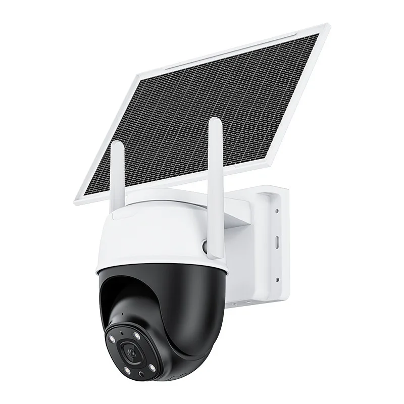 

Mobile phone remote home night vision high definition outdoor solar monitoring 4G camera