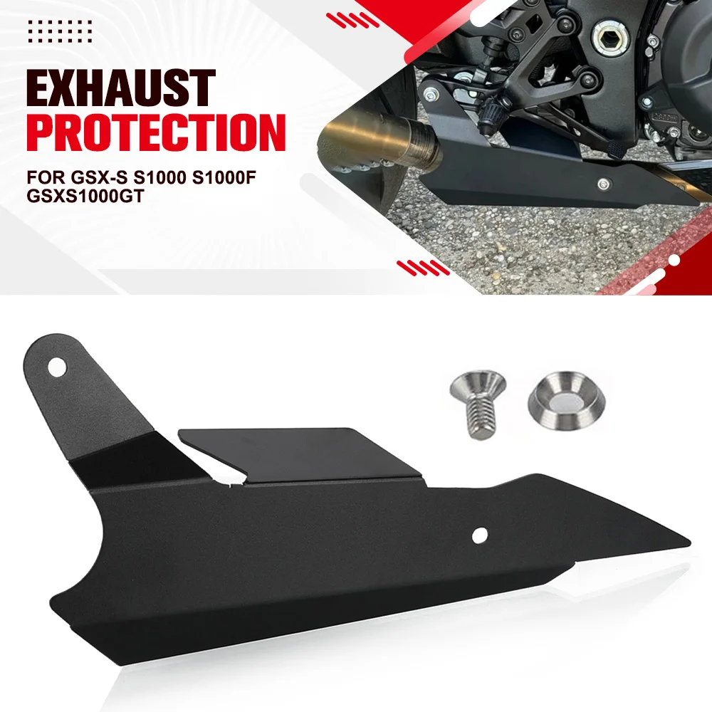 

For Suzuki GSX-S S1000 S1000F GSX S1000GT GSXS 1000 GT GSXS1000GT KATANA Exhaust Pipe Heat Shield Cover Muffler Guard Protection