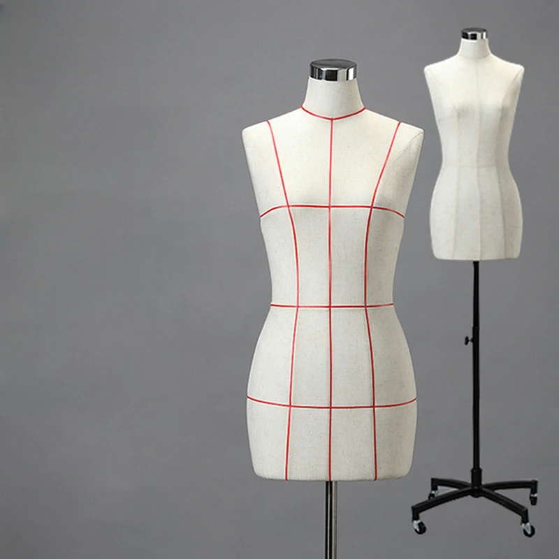 

Простые льняные манекены для индивидуального магазина, трехмерные съемные манекены с булавками, современные креативные манекены для одежды