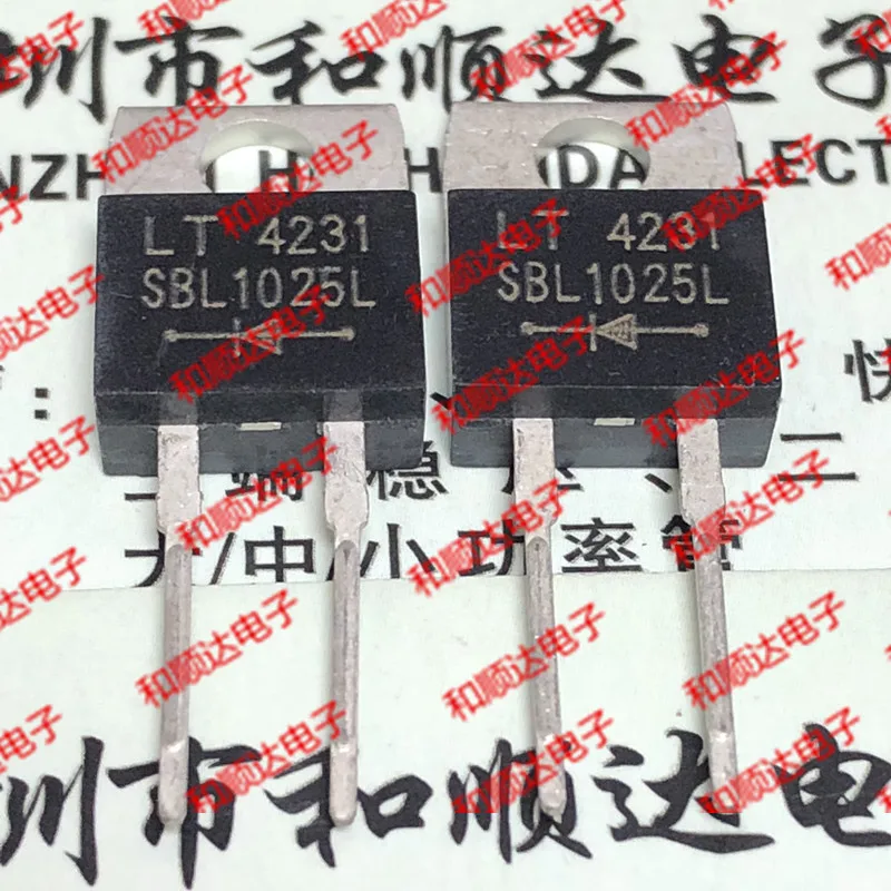 New Original 5pcs / SBL1025L  TO-220-2 25V 10A In stock