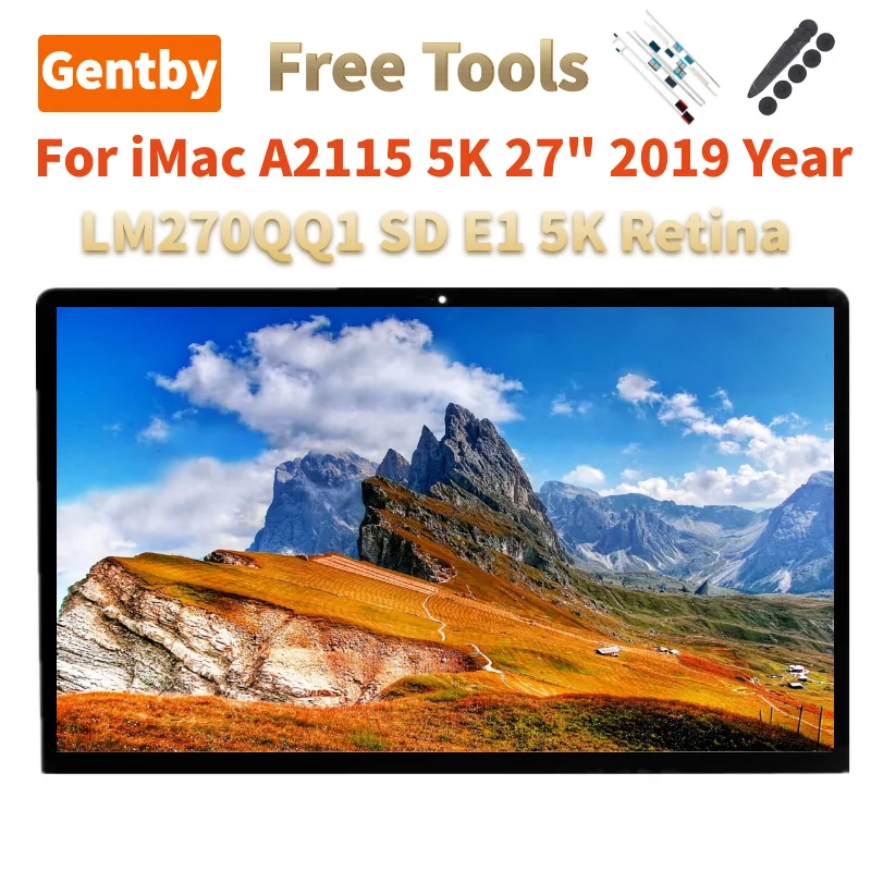 

27-дюймовый Φ LM270QQ1 SSE1 5K Retina ЖК-экран в сборе Для iMac A2115 2019 год EMC 3194 MRQY2 MRR02 MRR12 AIO