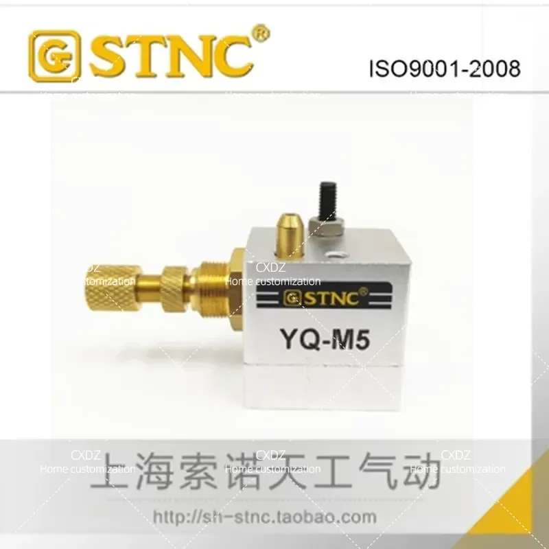 Pneumatic One Way Throttle Valve YQ M5 Airflow Regulating Valve