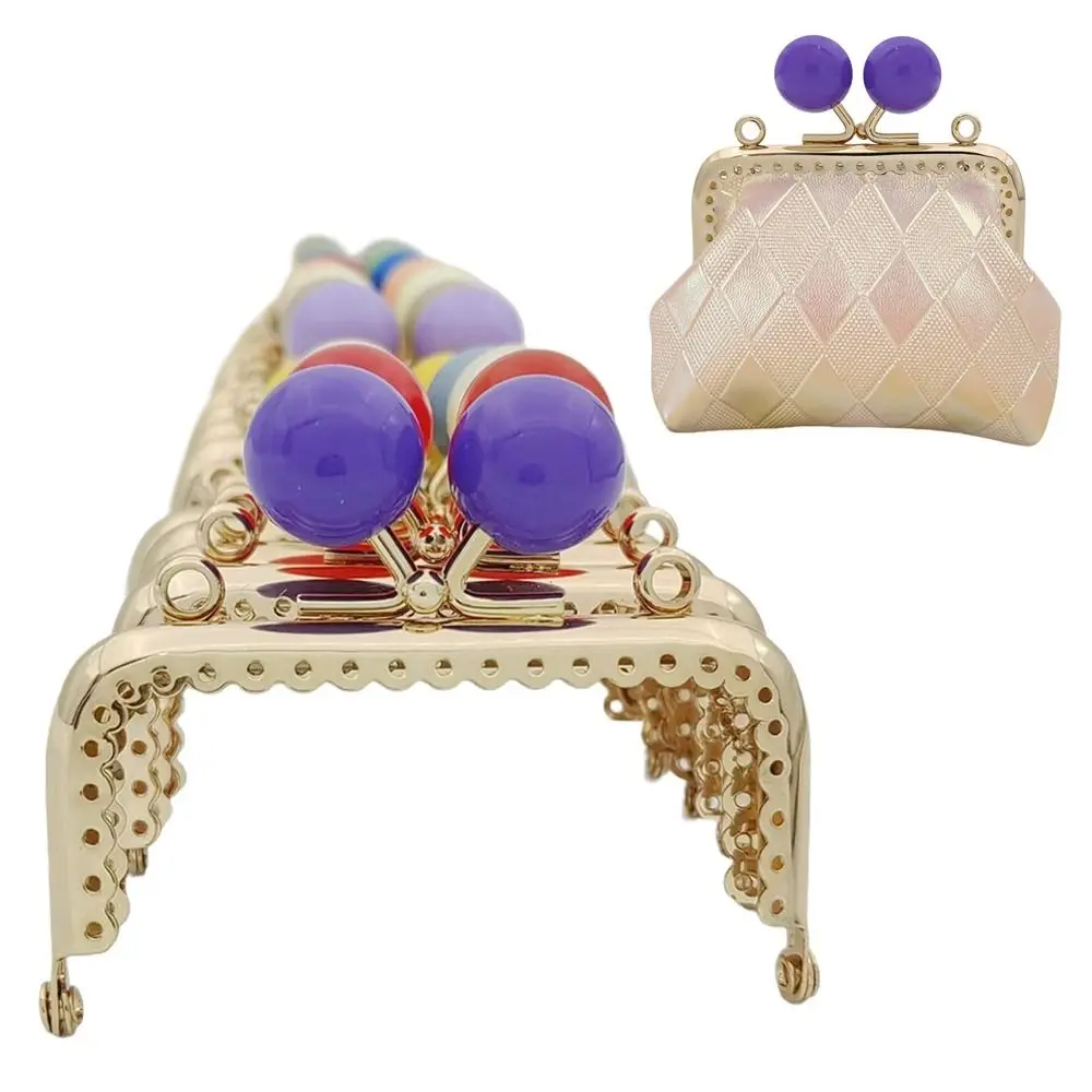 

Фурнитура для сумок, металлический каркас для кошелька, застежка-поцелуй, квадратная сумка ярких цветов, застежка-поцелуй, рамка для кошелька с замком