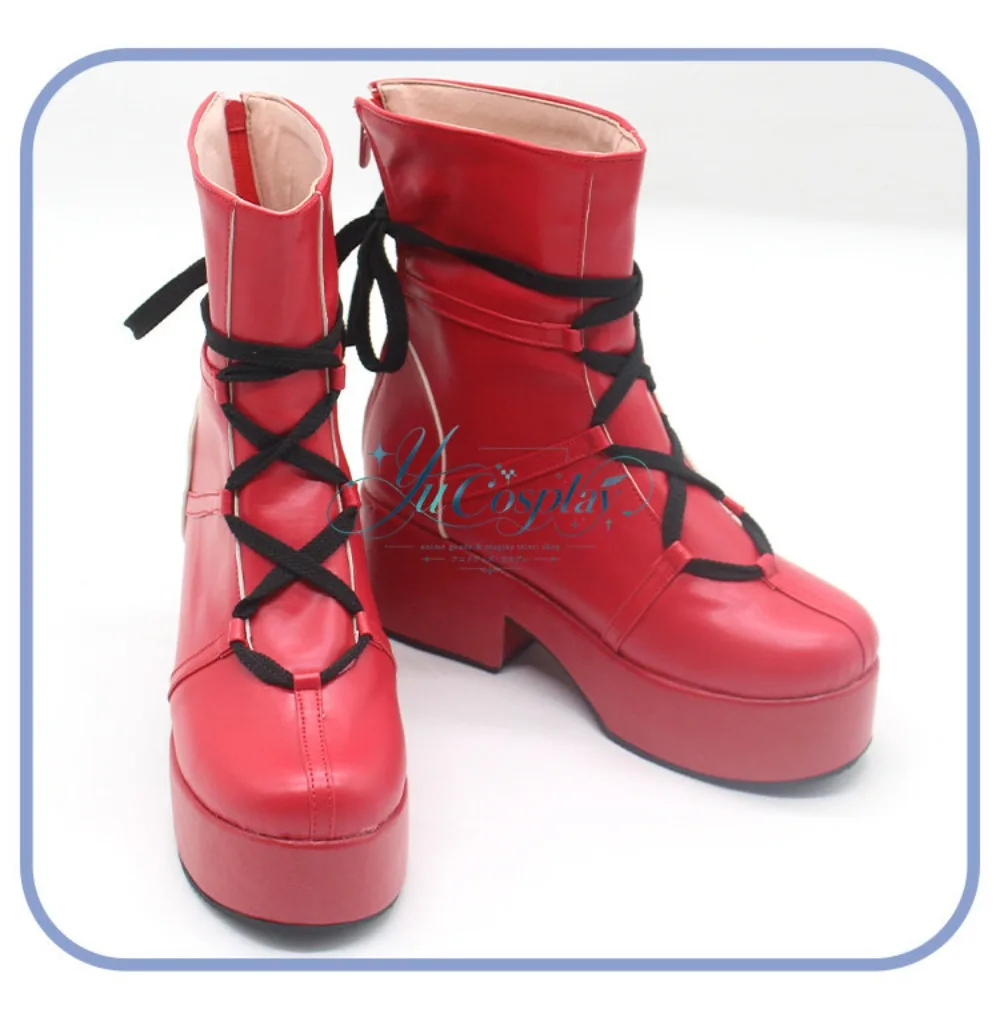 Gakuen Idolmaster Kotone Fujita Cosplay Shoes Custom Made for Valentine Idol Festival Live Show and Photography