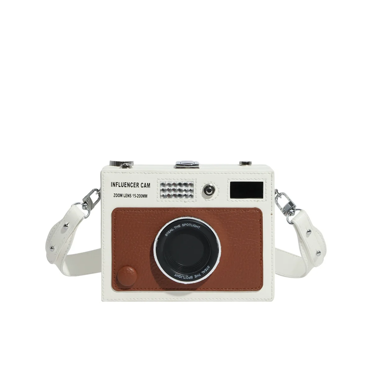 

Camera Crossbody Bag 2024 New Korean Style Fashionable Ins Internet Celebrity Crossbody Bag Radio Crossbody Box Bag