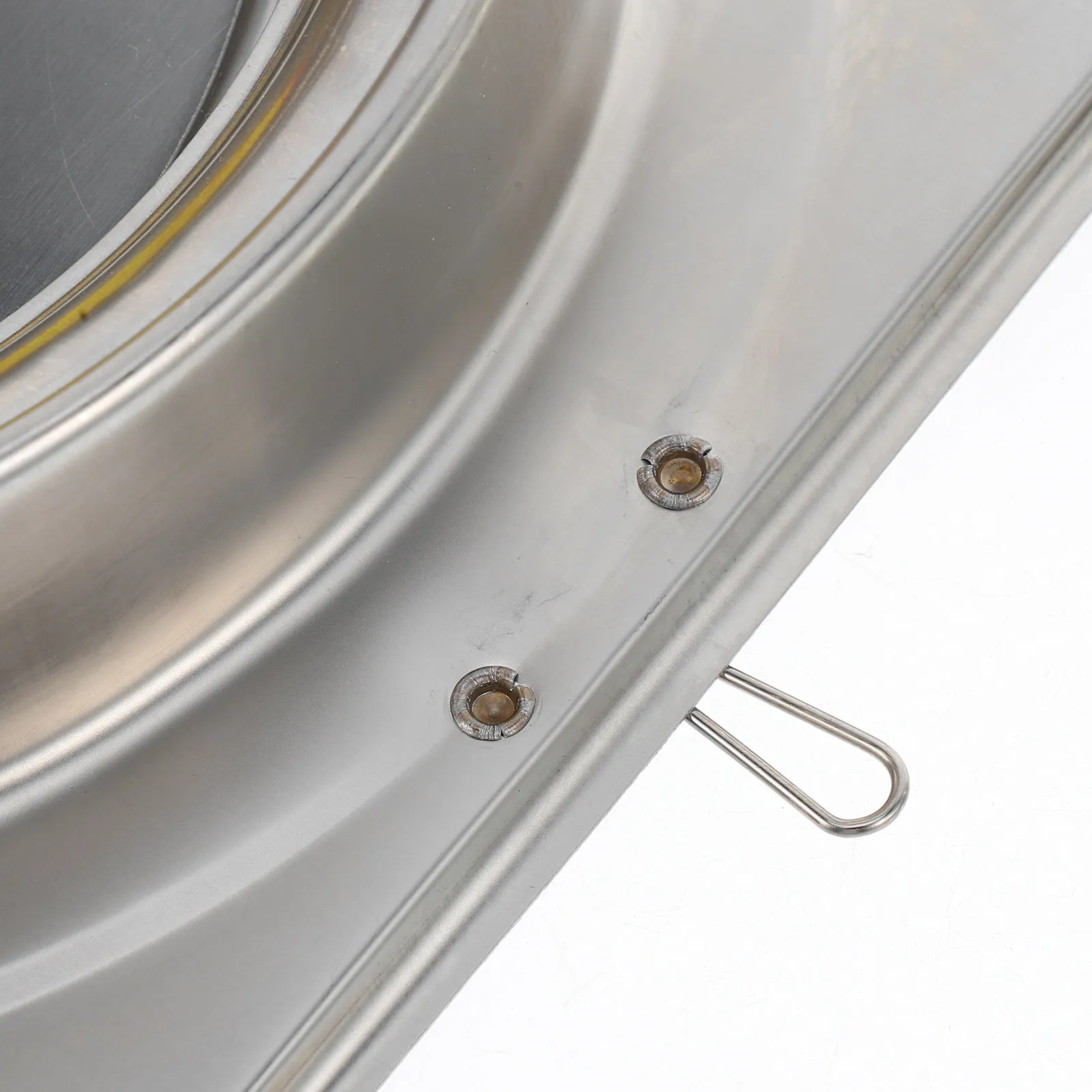 High Efficiency Stainless Steel Non-Return Check Valve for Range Hood and Bathroom Exhaust Systems 160-180Mm Flue Vent Cover