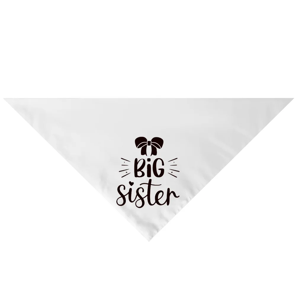 Big Brother Black Dog Bandana Pregnancy Announcement Dog Bandana Scarf Gender Revealing Photo Props Boy Pet Dog Birthday Wedding