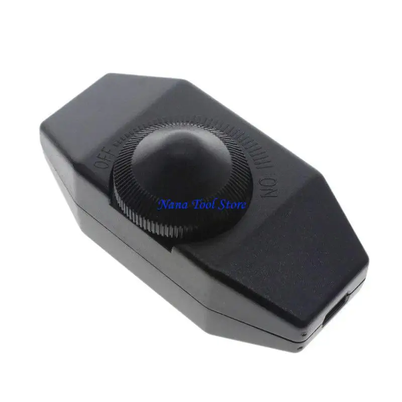 31GJ 2pcs LED Dimmer Switches Adjustable Knob Easy Installation Lighting Fixture Electrical Accessories for Dimmable Lights