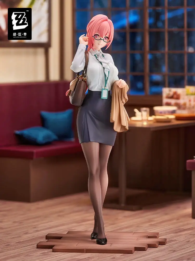 [Genuine] miHoYo Game Zenless Zone Zero LIMEPIE Tsukishiro Yanagi Garage Kit Desktop Ornament Anime Doll Model Cosplay Xmas Gift