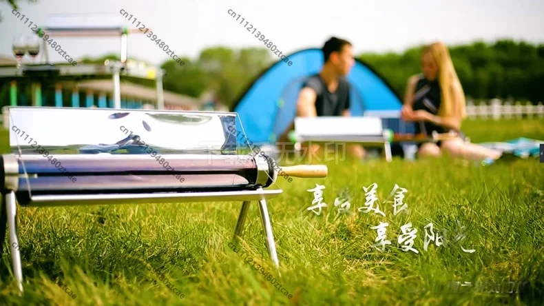 Outdoor Smokeless Solar Barbec - Camping Cooking Youtube review and price