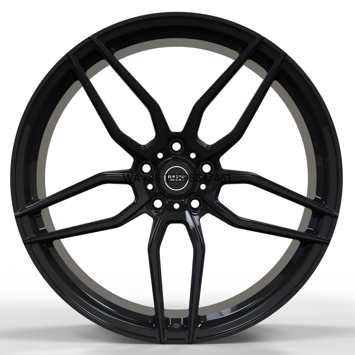 

Custom One-Piece Forged Wheel Hub High Performance 19 20 21 24 Inch Matte Black Car Wheels Made Aluminium Alloy 40mm 25mm 98mm