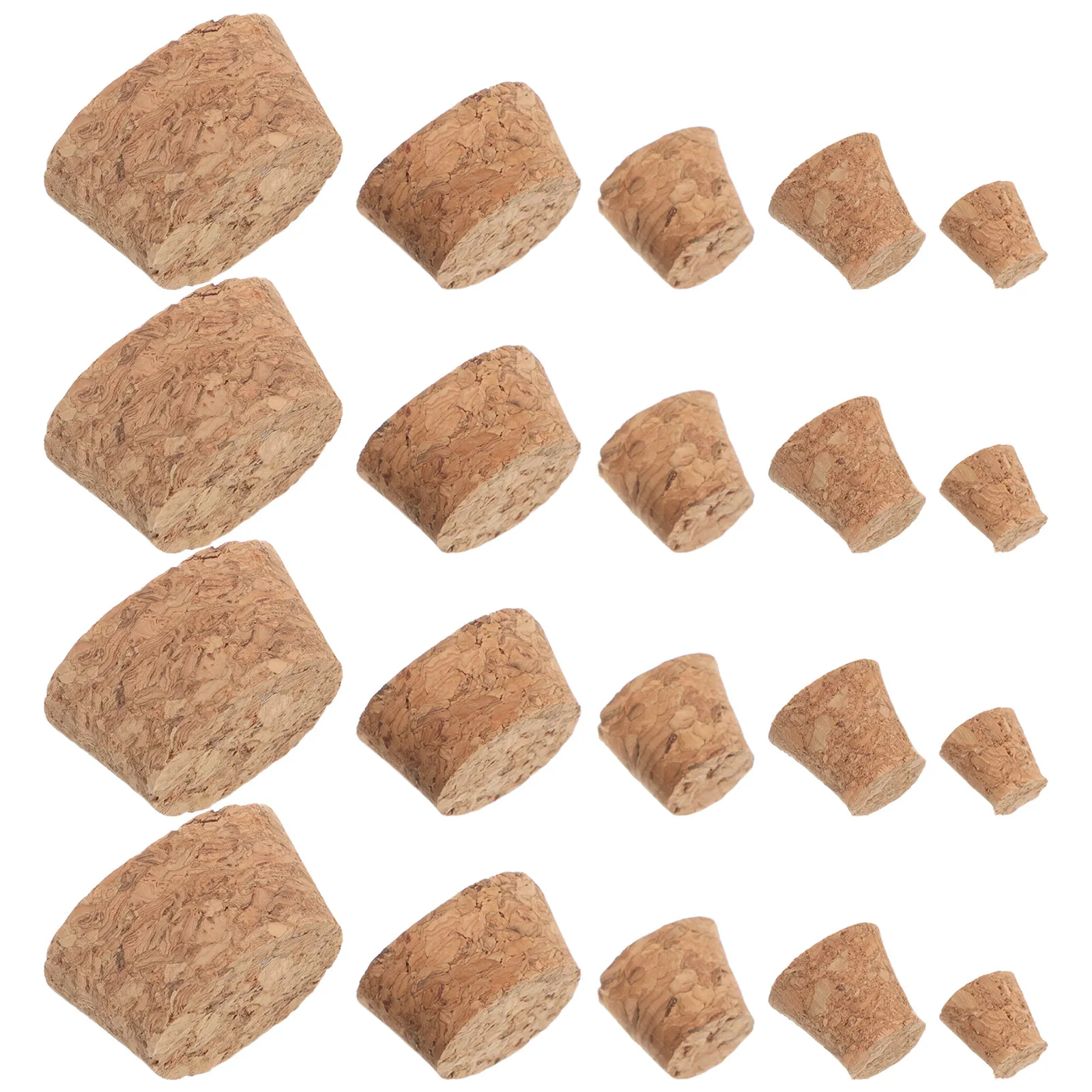 100pcs Carpenter Bee Holes Repair Plugs Carpenter Bee Corks for Furniture Wood Tunnel Sealing Piece for Deck Railing Fence Post