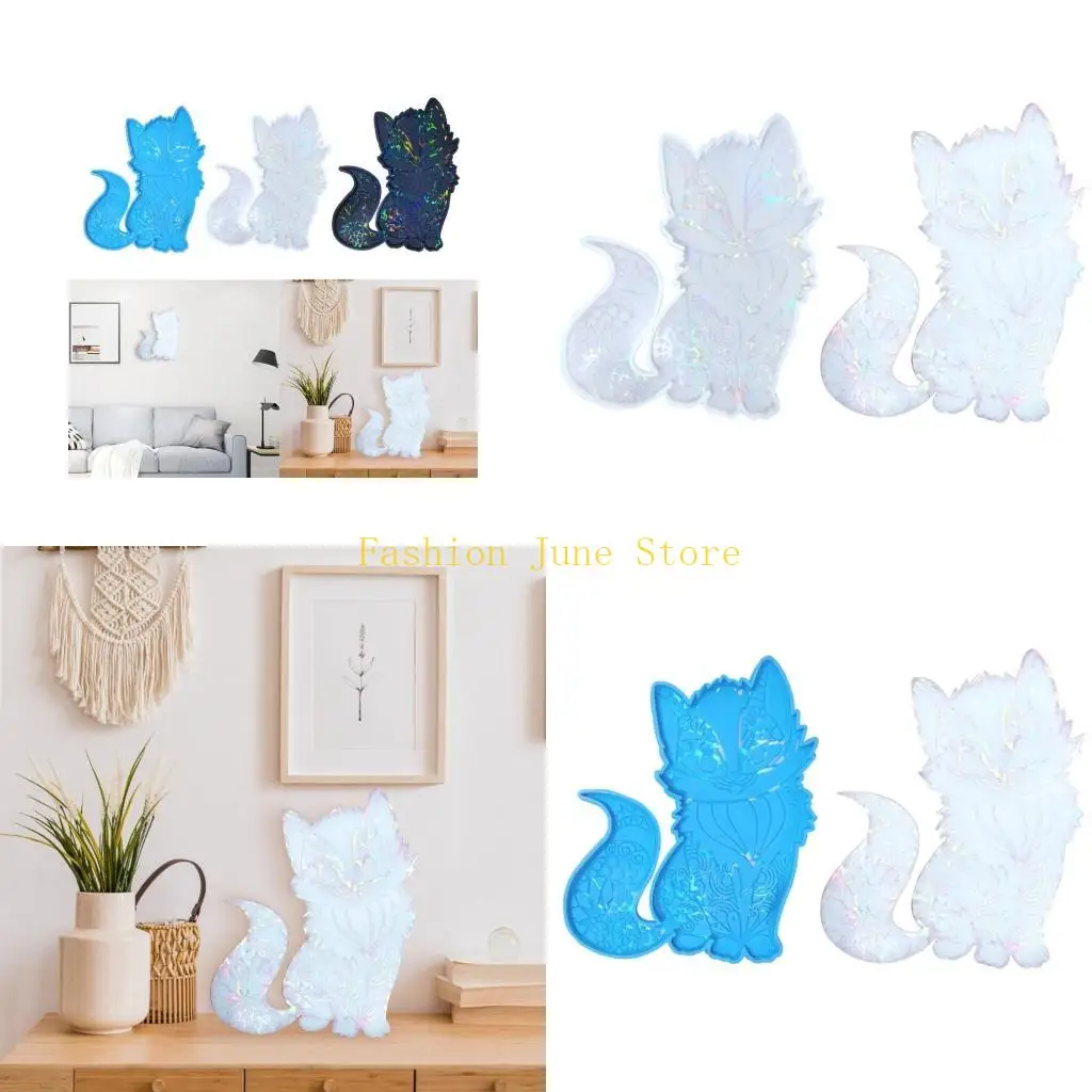 N5KA Exquisite Decoration Creating Silicone Mold Durable Silicone Mold for Customized Crafts and Office Decoration