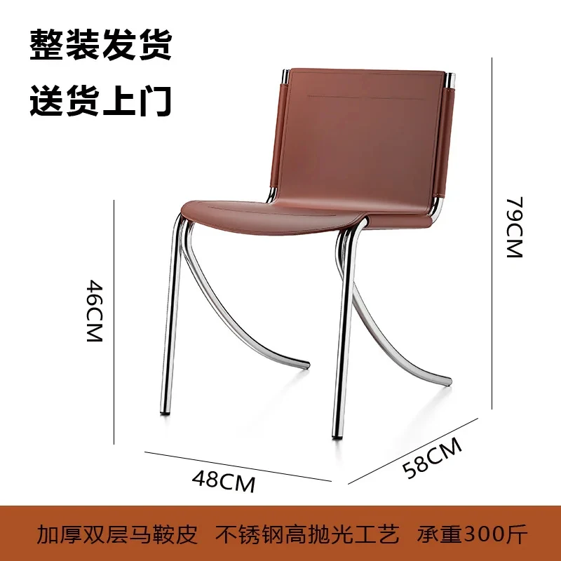 

high quality Minimalist dining tle and chairs light stainls steel retro chair