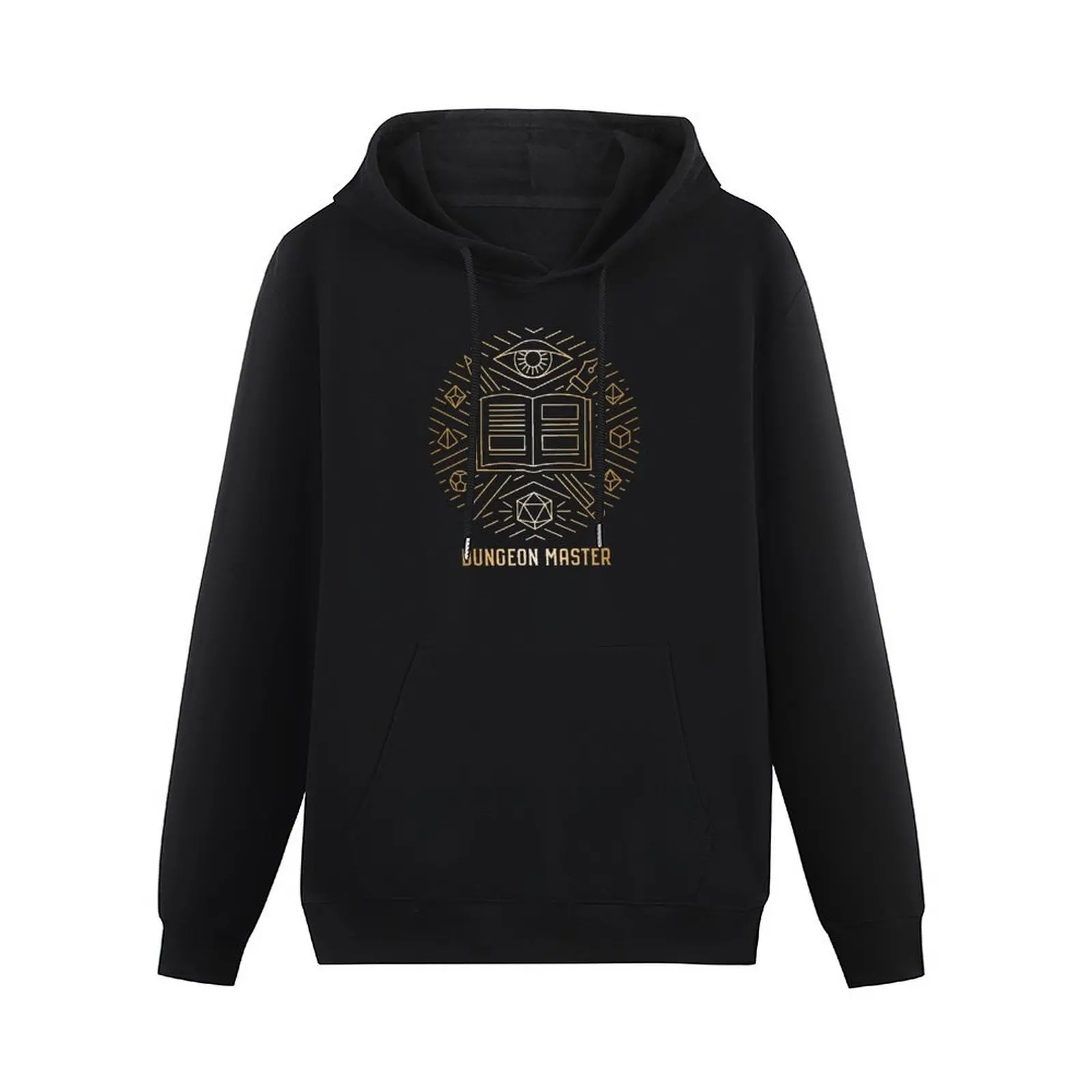 Dungeon Master - Gold Pullover Hoodie japanese style men's coat hoodies for men