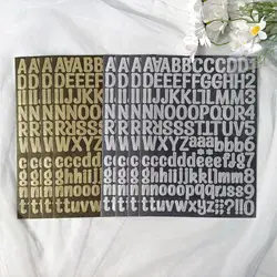Self-Adhesive Letters Numbers Alphabet Stickers Mailbox Numbers Sticker for Mailbox, Signs, Home, Window, Cars, Address Number
