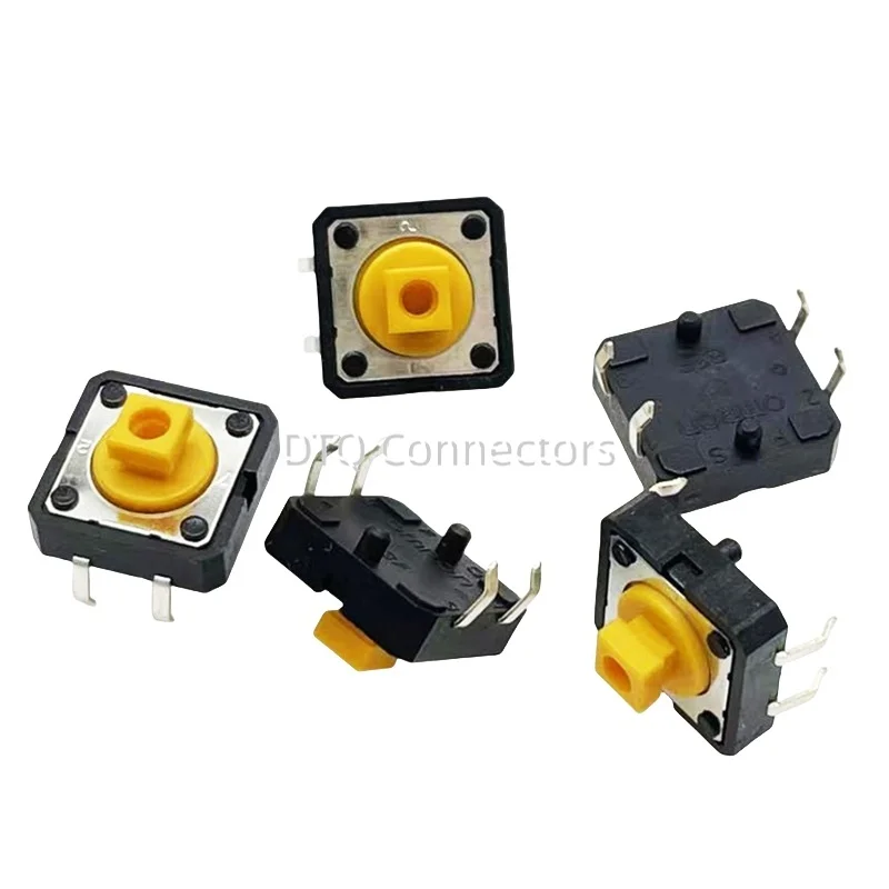 10pcs/lot B3F series light touch button switch B3F-4055 button switch 12x12x7.3mm