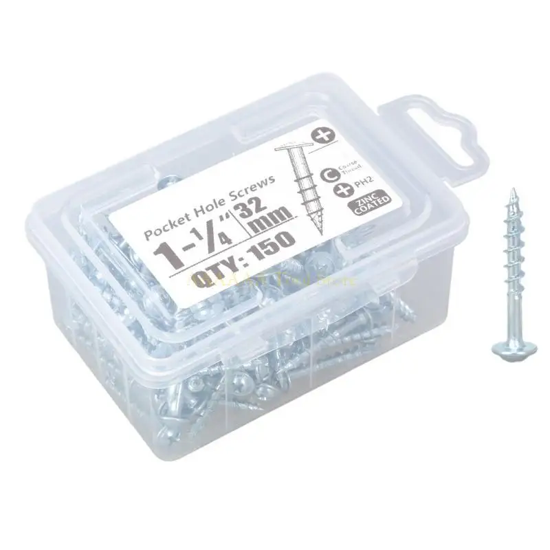 

A2BE Pocket-Hole Screw 32 /25/38/50/63mm High Hardness Angled Hole Screws