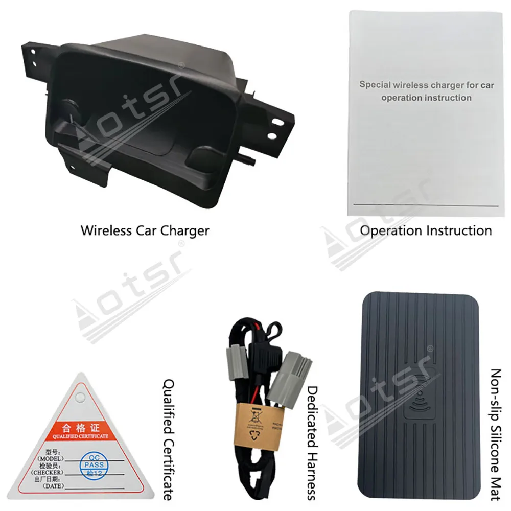 New Model Wireless Charger For Buick Envision 2018-2021 Intelligent Wireless Car Phone Charger For iPhone Xiaomi Samsung ETC