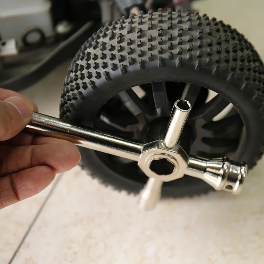 

For HSP 80129 Cross Wrenches Maintenance Big Sleeve HEX Tools 5.5 / 7 /8 /10 / 17 MM For RC Model Car Hobby Tool