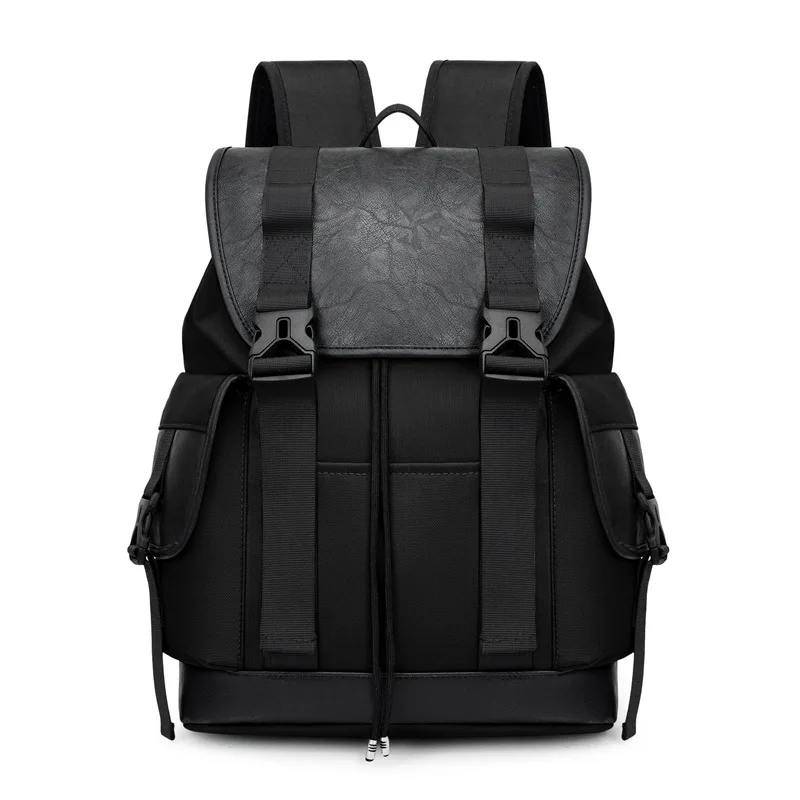 New Style Fashionable Men's Double-shoulder Bag - Large Capacity Bag Cover Travel Bag - Business Commuting Computer Backpack