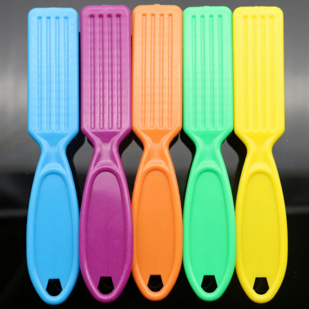 

10pcs Nail Brush Set Long Handle Strong Plastic For Hand Feet Dirt Removal Kitchen Bathroom Garden High Quality Fingernail