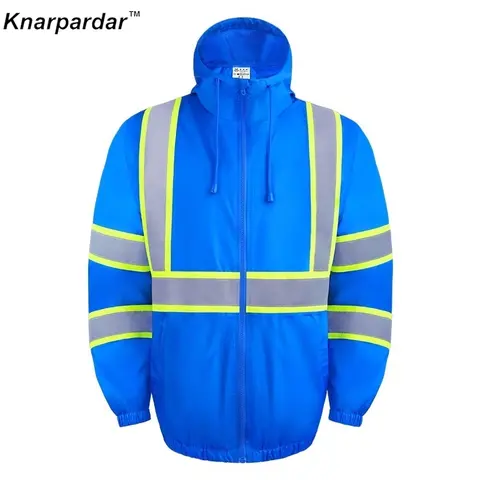 Ny svart herrjacka arbetskläder jacka byggarbetskläder 12 best sales byggkläder - №9