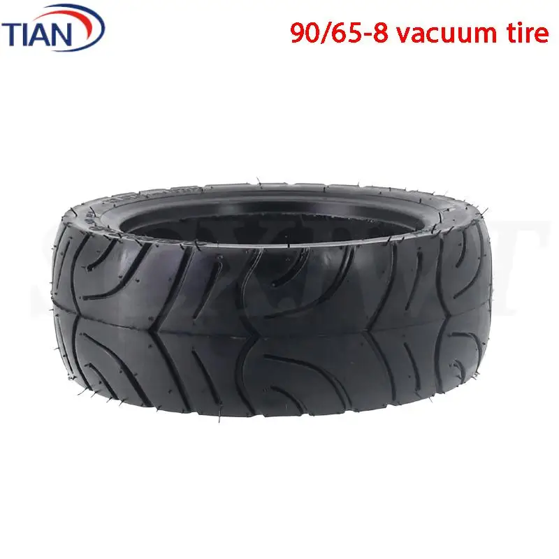 

Smooth-Riding 90/65-8 Inch Scooter Tires Featuring a Sturdy Tubeless and Vacuum Seal Design
