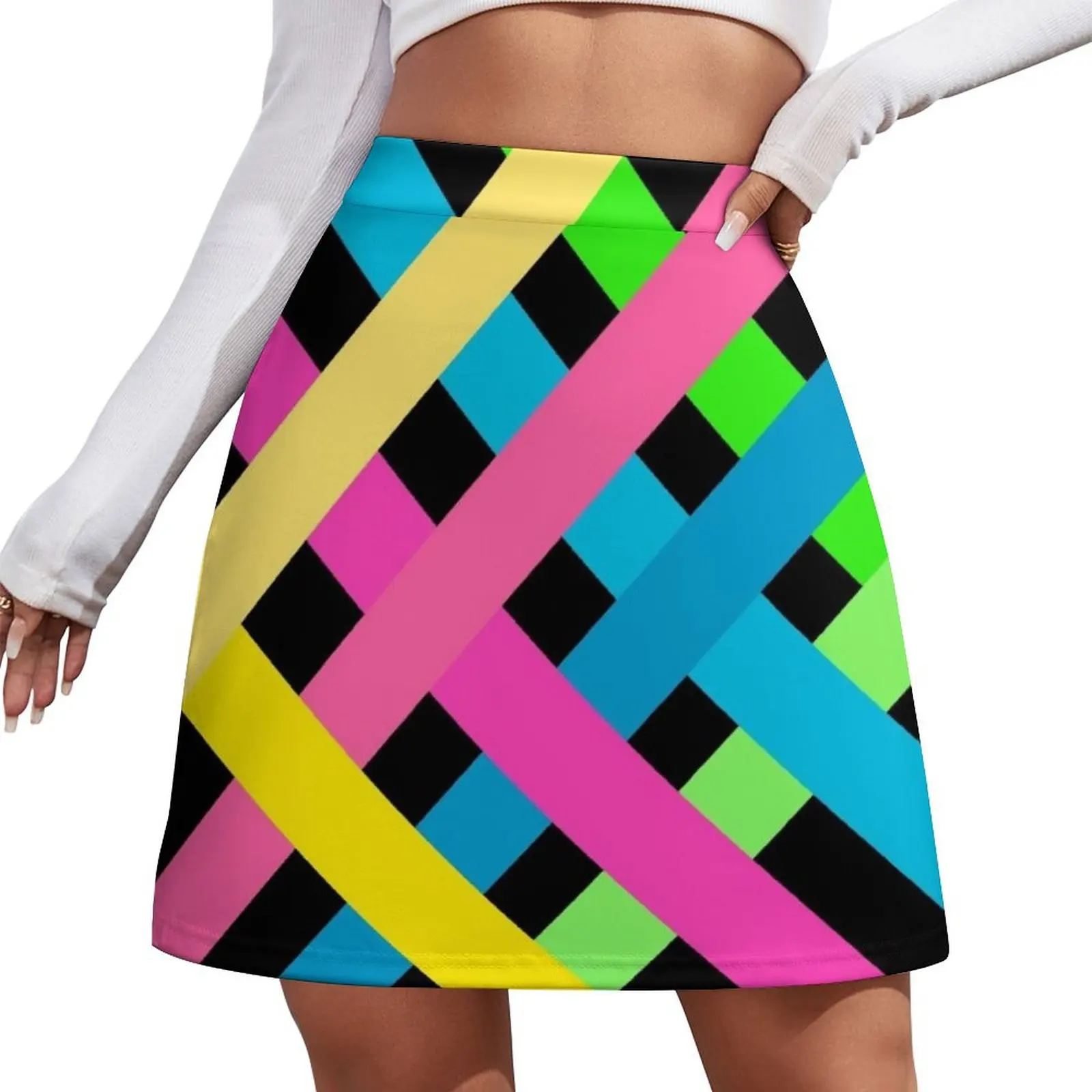 

Criss Cross Mini Skirt elegant dresses for women women's golf wear summer korean style clothing Mini Skirt