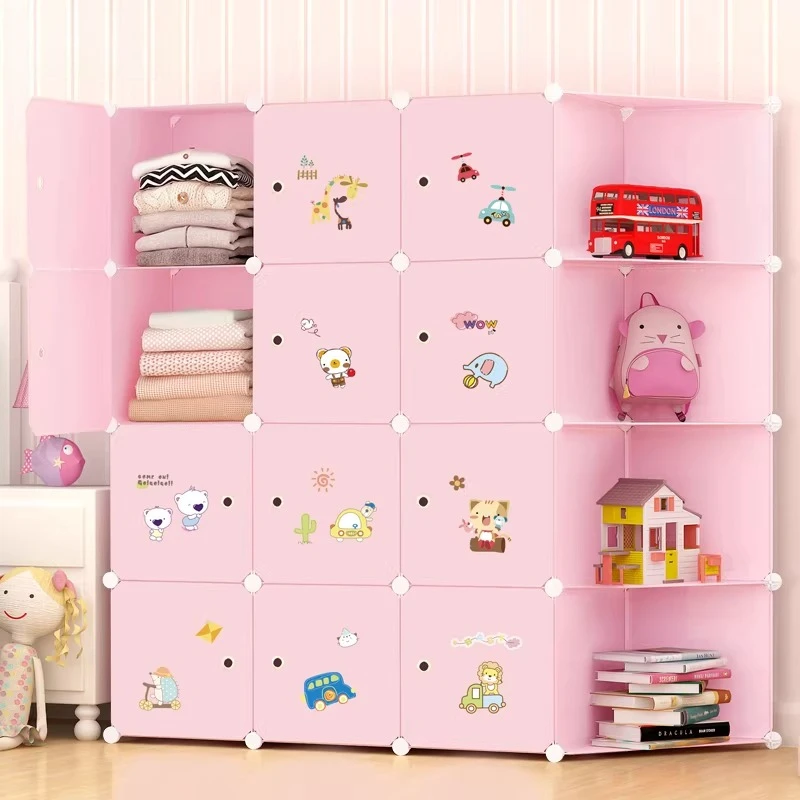 Open Modern Wardrobe Display Plastic Cabinet Living Room Partitions Storage Wardrobe Organizer Muebles Lounge Suite Furniture