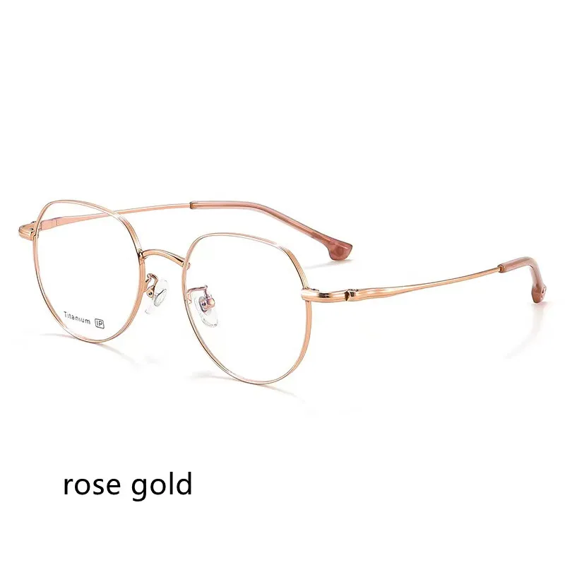 

49mm Retro Pure titanium Frame Optical Glasses Fashion Harry glasses Small Round Circle Prescription eyeglass frame 5529